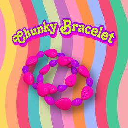 Pink-purple bracelet